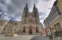 <p>Construction on the Burgos Cathedral began in the 13th century, at the same time as the famous cathedrals in Paris's city center. Located in Burgos's historic city center in the northern Iberian peninsula, the cathedral is designed in the French High Gothic style and has influenced art and architecture since its construction. </p><p>One of its most notable influences was housing a Cathedral workshop in the 15th and 16th centuries, where artists from other parts of western Europe trained Spanish architects and sculptors. It became known as one of the most respectable schools of its time. </p>