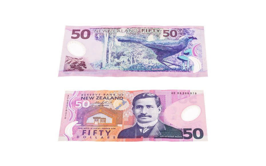 Nueva Zelanda, billete de 50 dólares