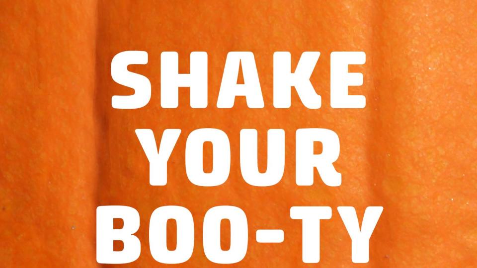 pumpkin puns shake your boo-ty