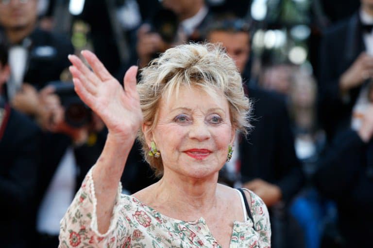 Annie Cordy au Festival de Cannes, en mai 2015 - VALERY HACHE © 2019 AFP