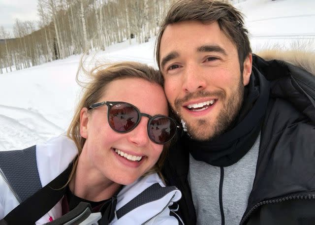 <p>Emily VanCamp/Instagram</p> Emily VanCamp and Josh Bowman