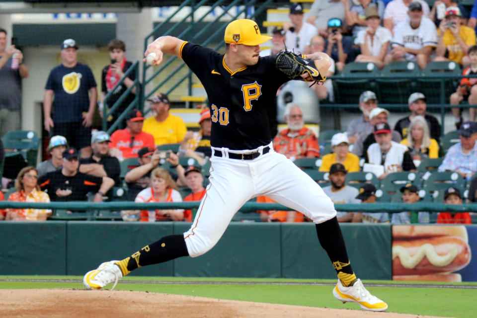 Paul Skenes。(Photo by Josh Tijong/MLB Photos via Getty Images)