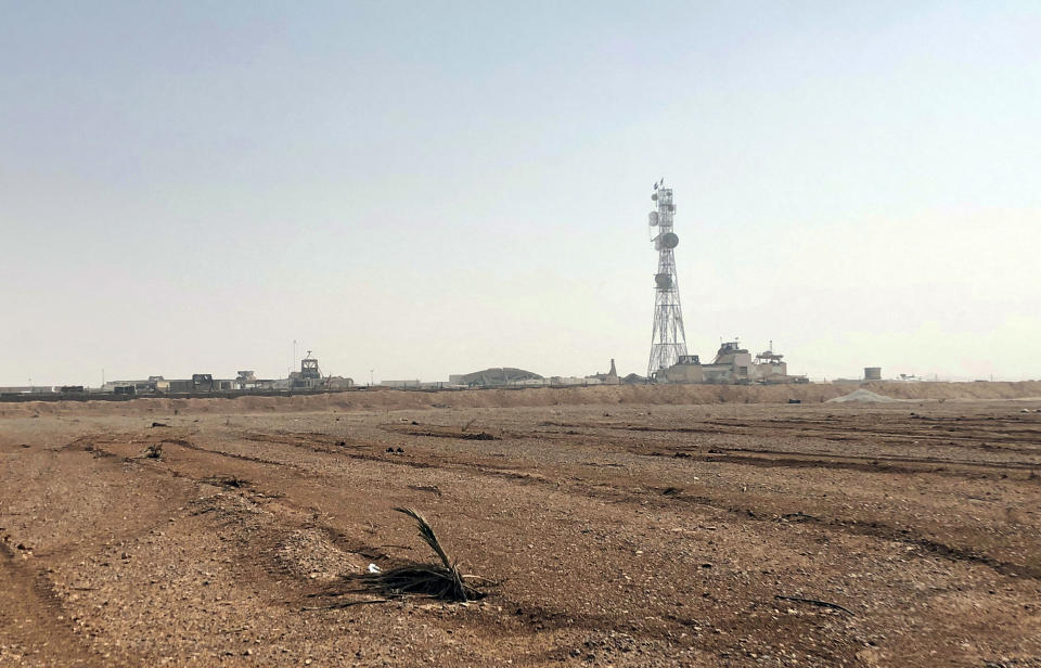 The at-Tanf Garrison military outpost in Syria (Lolita Baldor / AP)