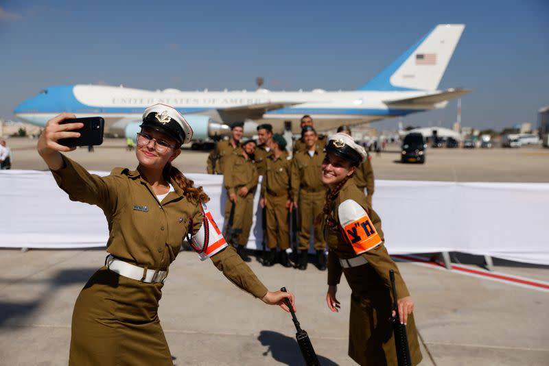 U.S. President Biden visits Israel