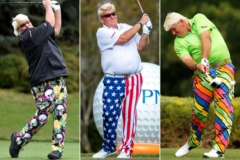 A Look Through Pro Golfer John Daly's Wildest Outfits Through the Years