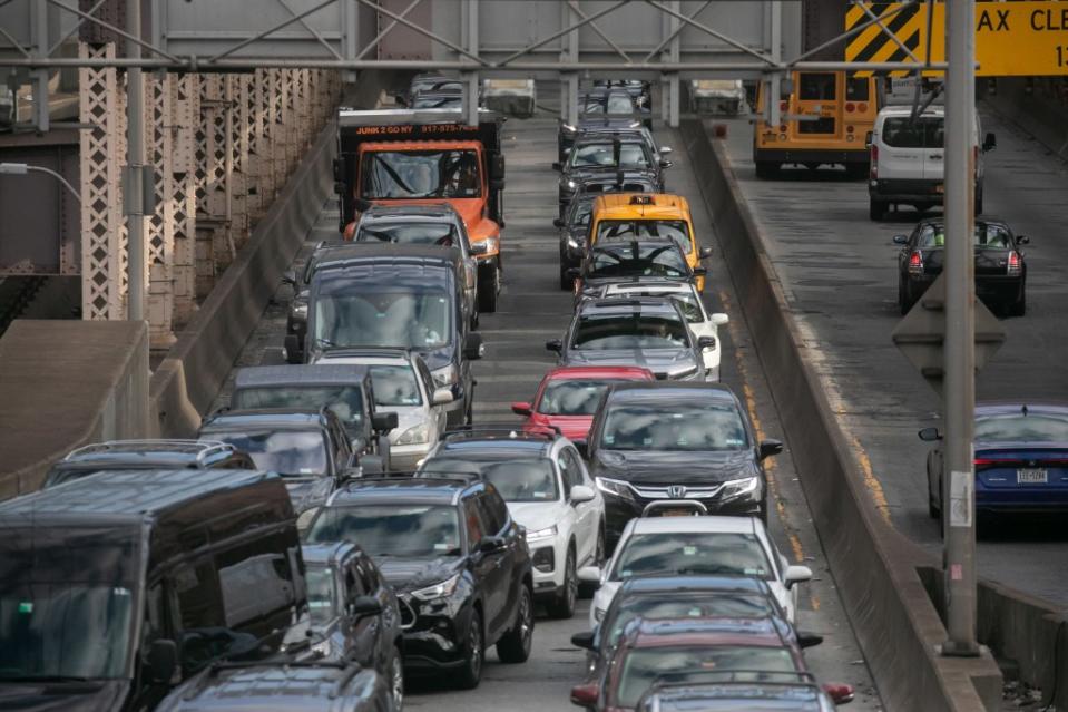 The MTA will exempt a major portion of the Big Apple’s municipal car fleet from its new $15 daily congestion toll. Michael Nagle