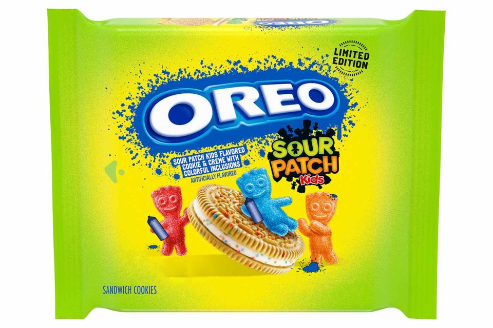 <p>Courtesy of Oreo</p> Sour Patch Kids Oreos