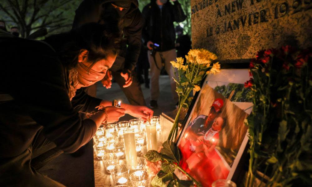 <span>Photograph: Evelyn Hockstein/Reuters</span>