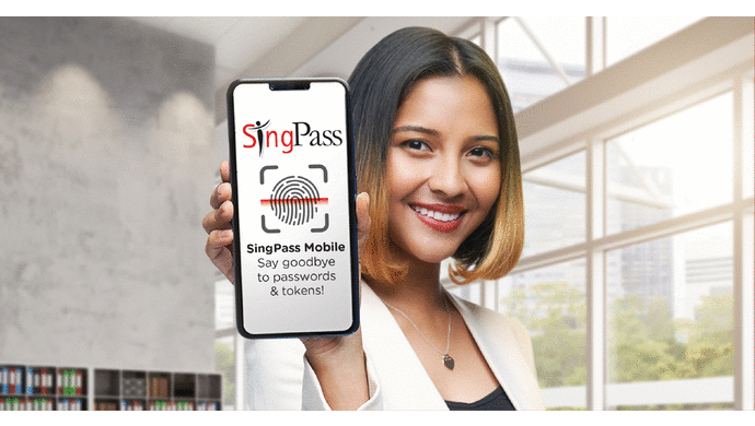 The new SingPass Mobile app is said to make it easier for users to log in for digital government transactions. (PHOTO: GovTech)