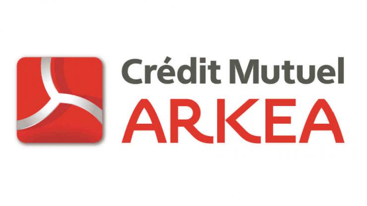 Logo du Crédit Mutuel Arkéa