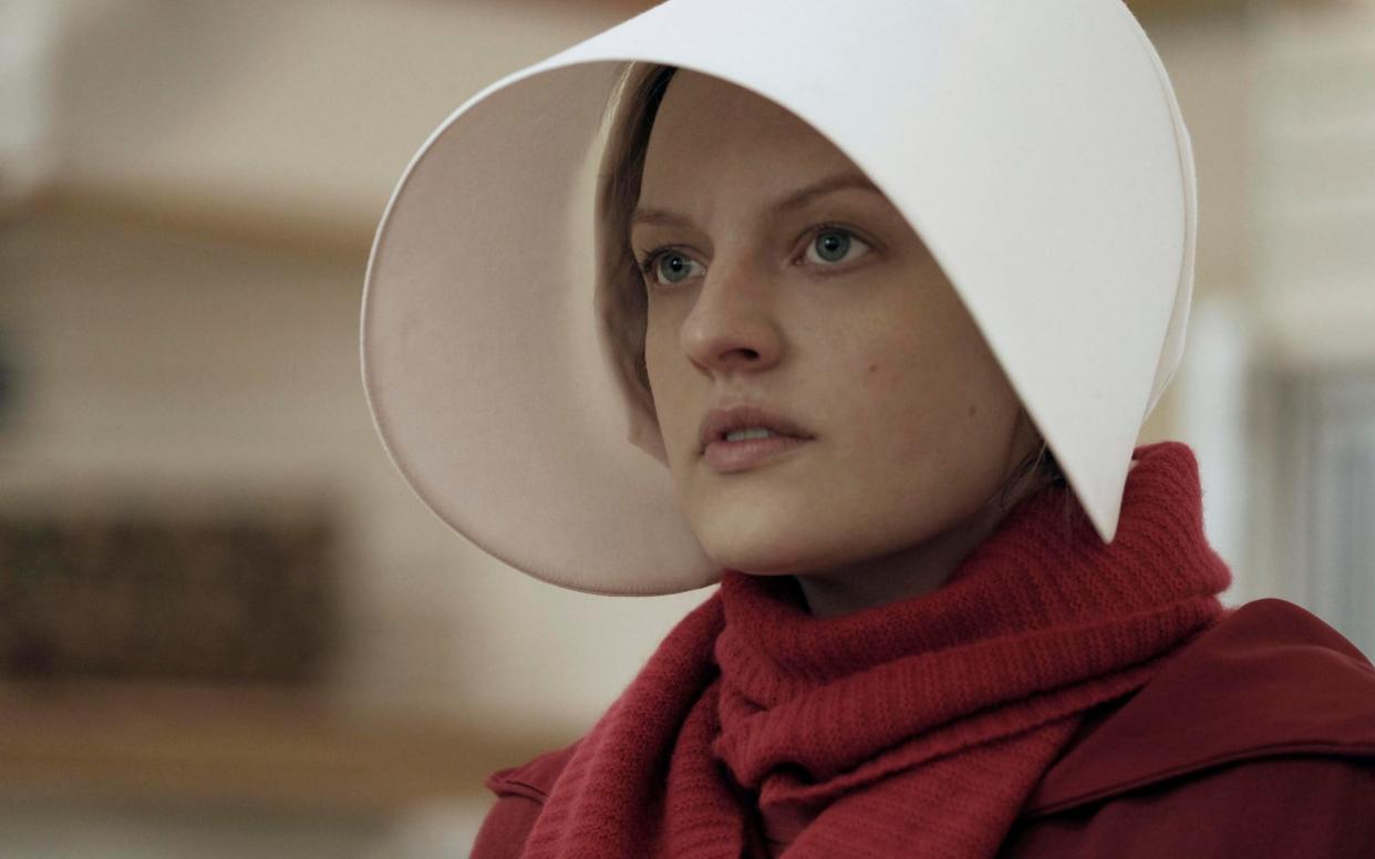 Elisabeth Moss in The Handmaid's Tale - (Channel 4 images must not be altered or manipulated in any way) Channel 4 Picture Publicity, Horsef