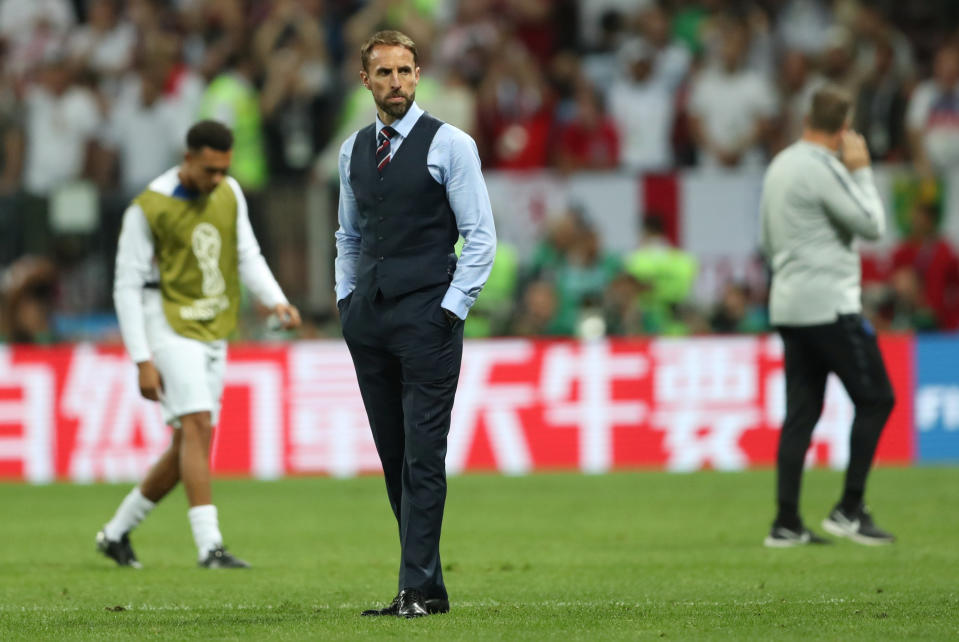 <p>Gareth Southgate relfects on coming so close, yet so far at the World Cup </p>