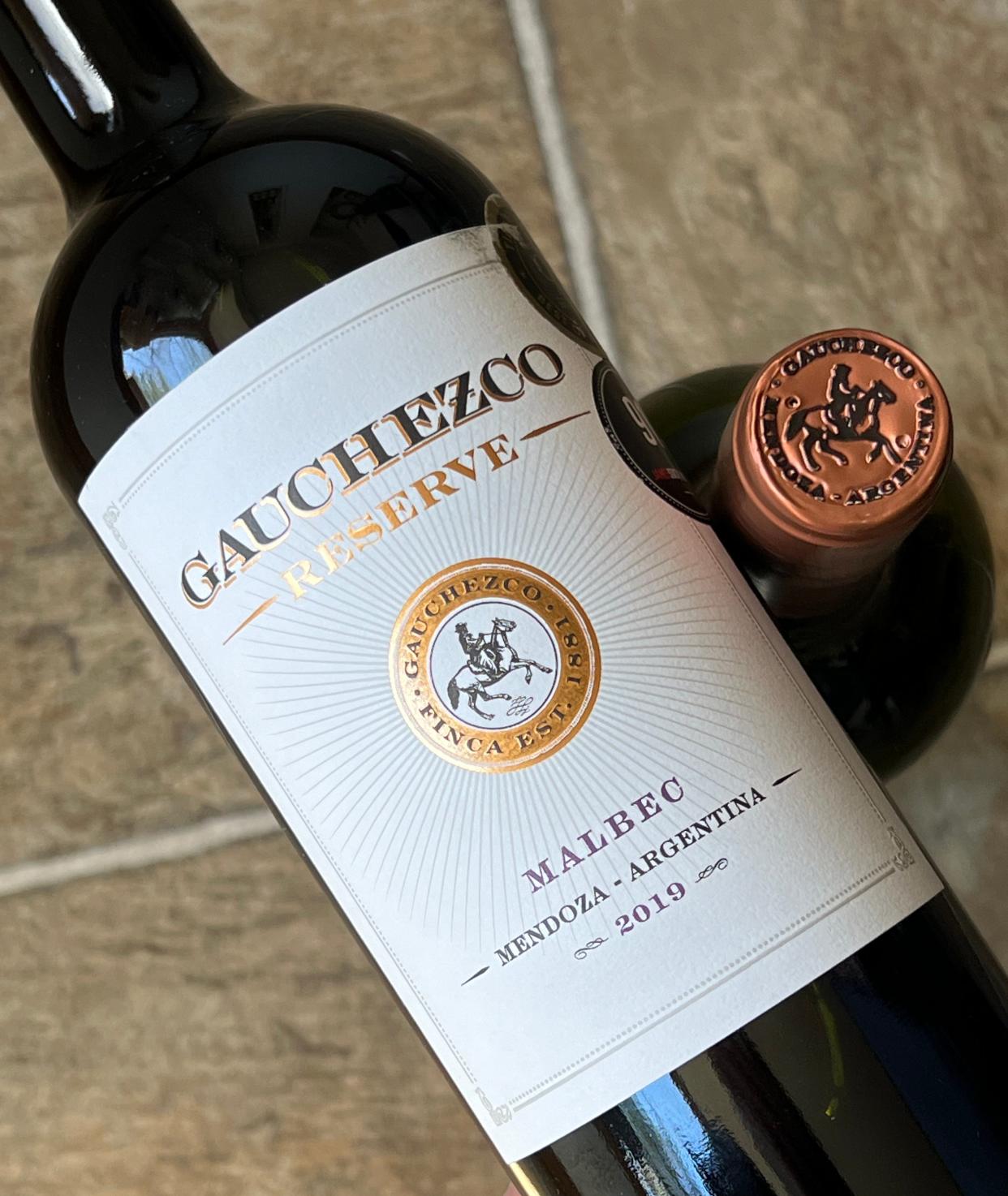 Gauchezco Reserve malbec from Argentina pairs perfectly with your favorite grilled meat.