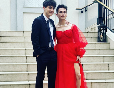 Dalton Stevens chose to wear a dress to his high school prom and was harassed by a local CEO who has since been fired from his company  (Fox 40)