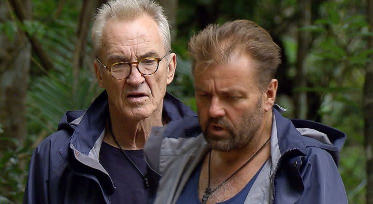 Larry Lamb and Martin Roberts/Rex Photos/ITV