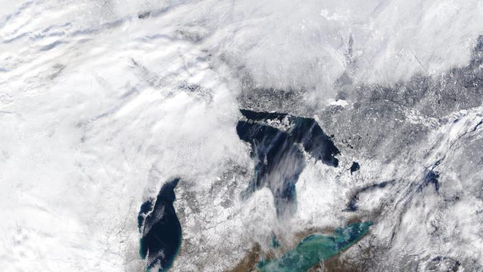 Unfrozen Great Lakes May Lead To Unusual Weather Trends 