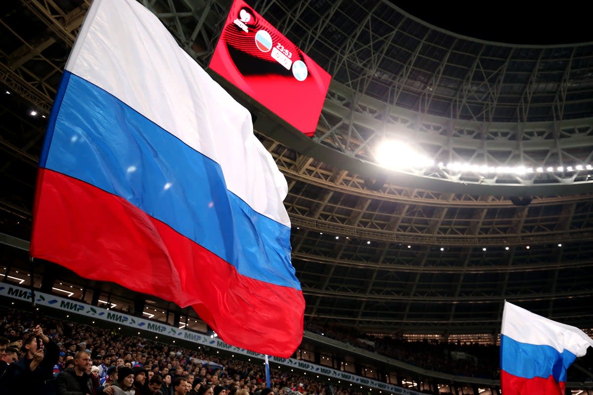 CAS has upheld UEFA and FIFA’s decision to suspend Russian national teams and clubs from their competitions over the invasion of Ukraine (Steven Paston/PA) (PA Archive)