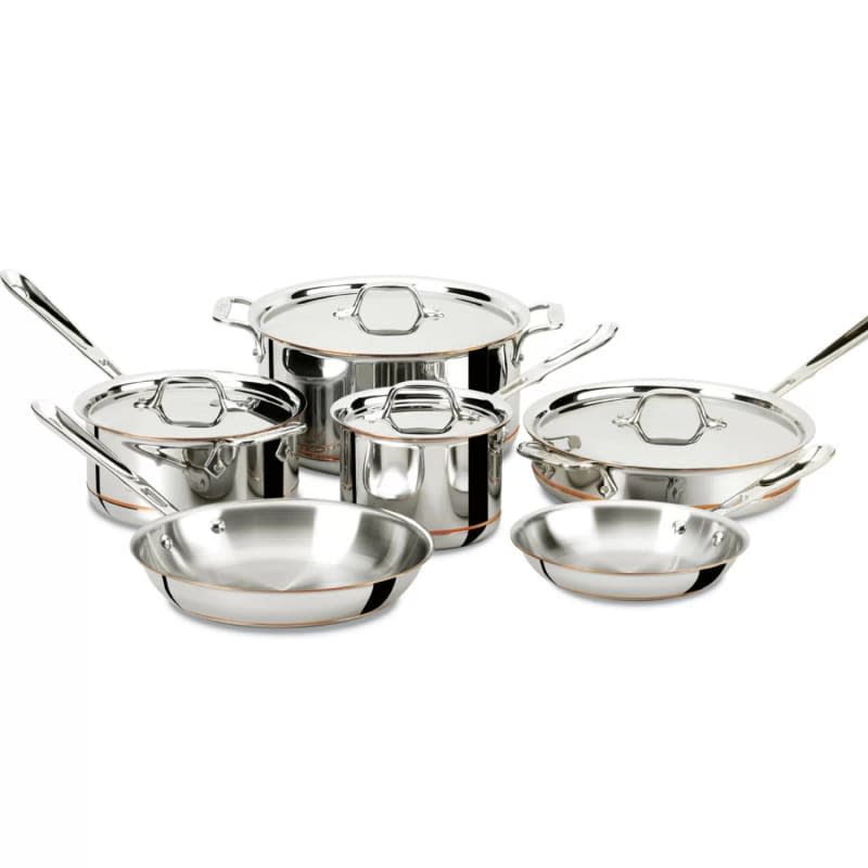 All-Clad Copper Core 10-Piece Cookware Set