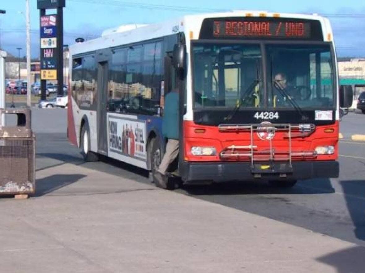 The City of Saint John wants to have a fully electric fleet of vehicles by 2040, including Saint John Transit's buses. (CBC - image credit)