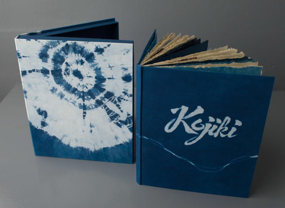 “Kojiki: The Birth of Japan: The Japanese Creation Myth Illustrated” was a master's thesis project by Kazumi Wilds and is based on the 1,300-year-old myth.