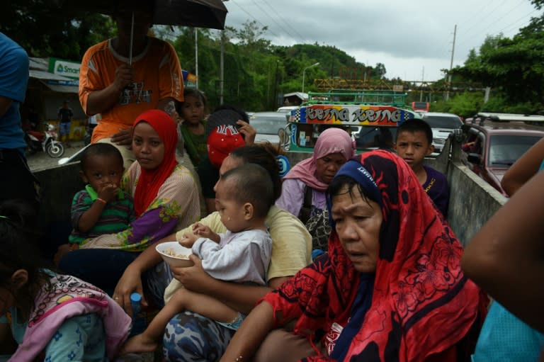 The southern city of Marawi has about 200,000 residents but many of them have fled because of the fighting