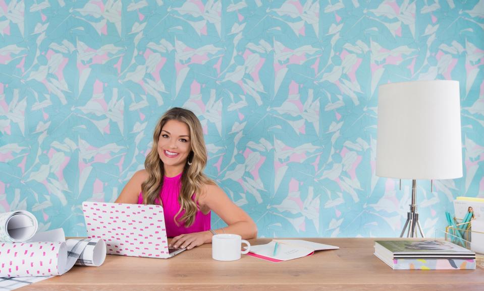 The HGTV star smartly uses this temporary wall covering to refresh <a href="http://people.com/home/hgtv-sabrina-soto-house-tour/" rel="nofollow noopener" target="_blank" data-ylk="slk:her California home;elm:context_link;itc:0;sec:content-canvas" class="link ">her California home</a> without overspending. <strong>Buy it!:</strong> Sabrina Soto for Chasing Paper in 'Banana Leaves,' $40.00/panel; <a href="https://www.chasingpaper.com/products/banana-leaves-1" rel="nofollow noopener" target="_blank" data-ylk="slk:chasingpaper.com;elm:context_link;itc:0;sec:content-canvas" class="link ">chasingpaper.com</a>