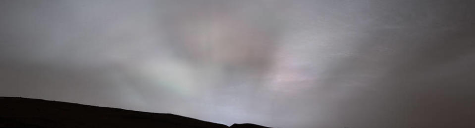 <div class="inline-image__caption"><p>The pics were taken as the sun set over Mars on Feb. 2, and shows sunbeams—known as crepuscular rays—shooting through clouds in dramatic fashion.</p></div> <div class="inline-image__credit">NASA/JPL-Caltech/MSSS/SSI</div>