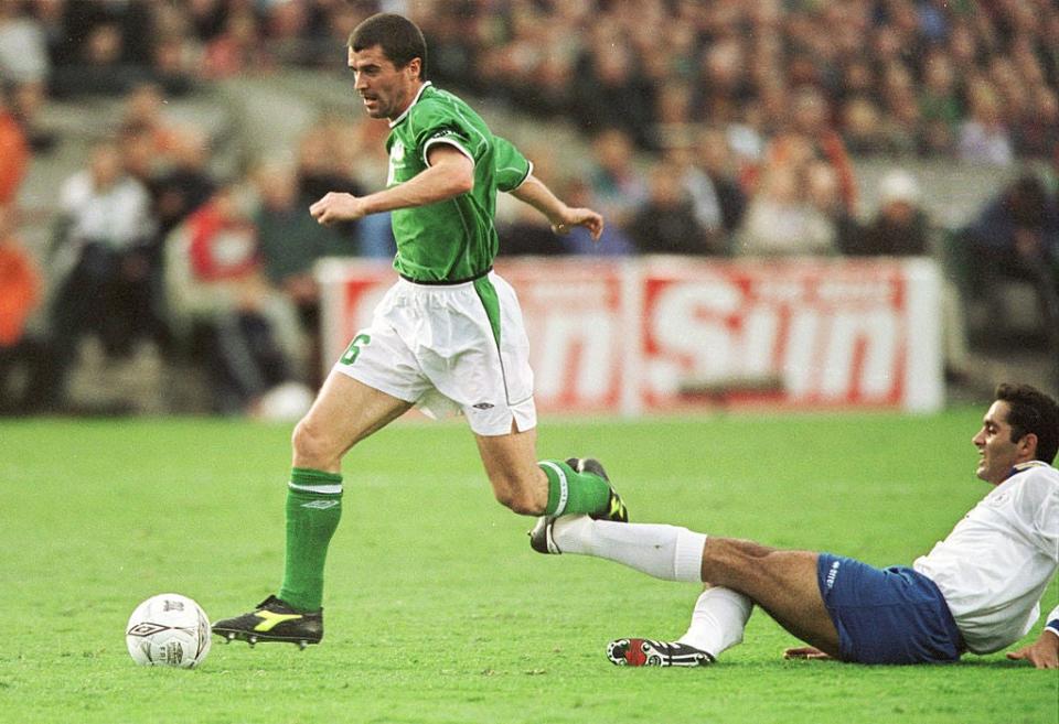 Roy Keane reached his physical peak after working closely with Clegg and wanted the trainer to join Ireland at the World Cup (Getty Images)