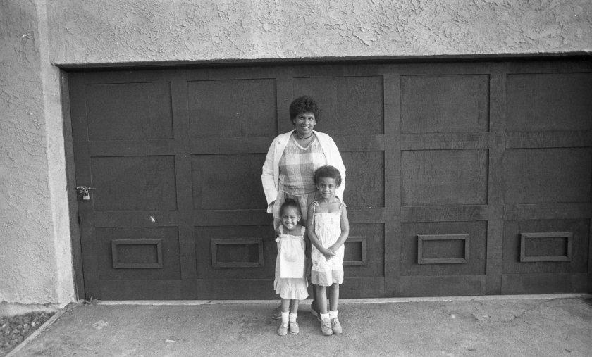 Darlene Lewis and her two daughters.