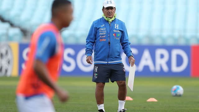 The Hondurans aren't happy. Image: Getty