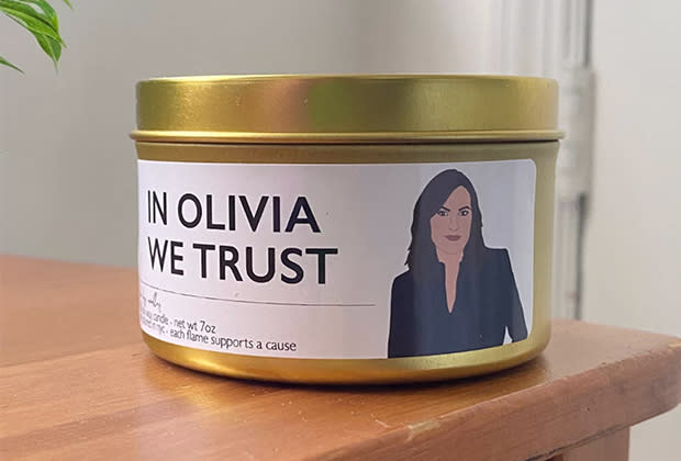 In Olivia We Trust Candle