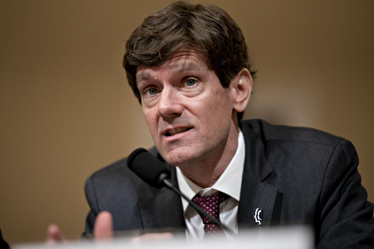 Thomas Dobbs, state health officer with the Mississippi State Department of Health, speaks during a House Homeland Security Subcommittee hearing in Washington, D.C., U.S., on Tuesday, March 10, 2020. (Andrew Harrer/Bloomberg via Getty Images)