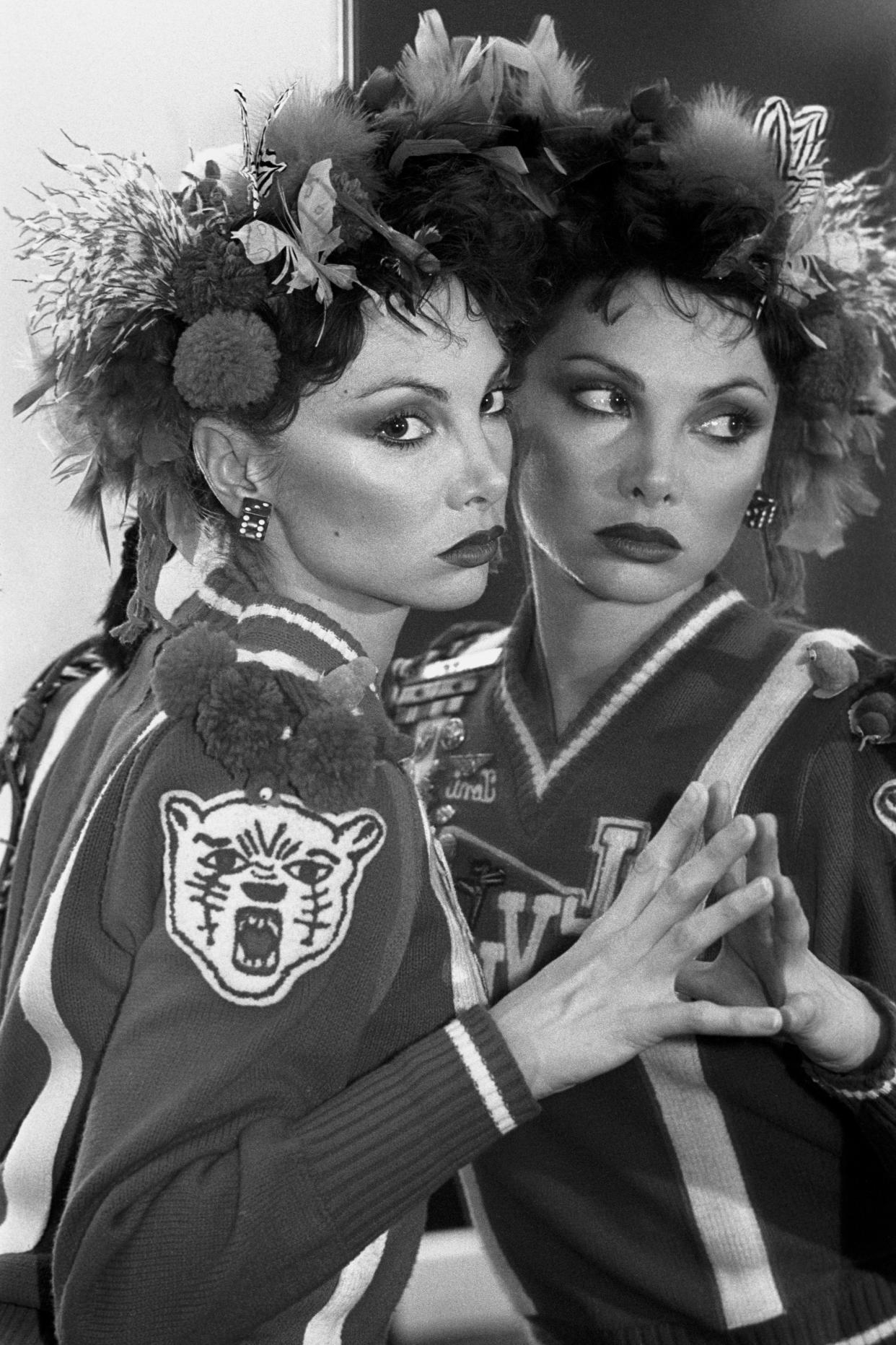 Toni Basil, American dancer turned singer, in Britain to perform her single 'Mickey' on Top of the Pops   (Photo by PA Images via Getty Images)