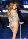 <p>Her waist is small, her curves are kickin’… J.Lo’s butt is arguably the butt that started it all. At first, she didn’t get what all the hype was about and insisted it was “only” a butt. However, she has since embraced her backside, releasing the song “Booty” with fellow ass master Iggy Azalea and having a good laugh with James Corden about rumors that she had her biggest, um, asset insured for $1 million. “No! There is no such thing as that,” <a rel="nofollow noopener" href="http://people.com/tv/jennifer-lopez-denies-she-insured-her-butt-on-james-cordens-carpool-karaoke/" target="_blank" data-ylk="slk:she insisted;elm:context_link;itc:0;sec:content-canvas" class="link ">she insisted</a>, wondering how having it insured could be at all useful. <span>“Something happens to it? It disappears? Somebody steals it?” she asked.</span> (Photo: Denise Truscello/WireImage) </p>