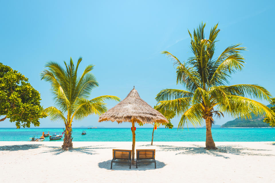 Idyllic tropical beach, Thailand