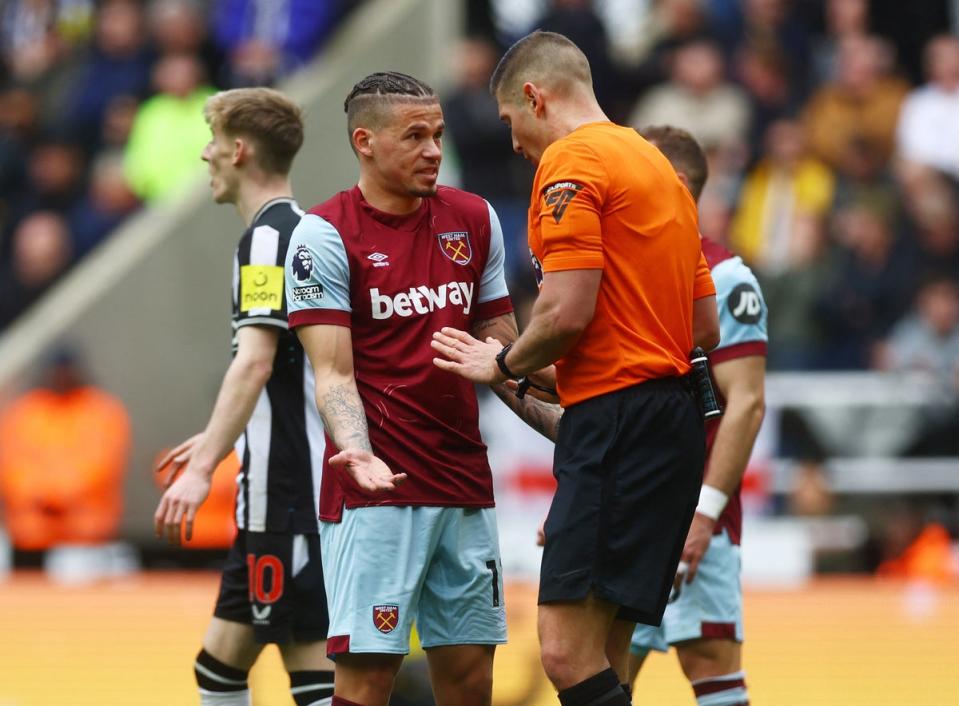 Phillips gave a penalty away as West Ham collapsed (Action Images via Reuters)
