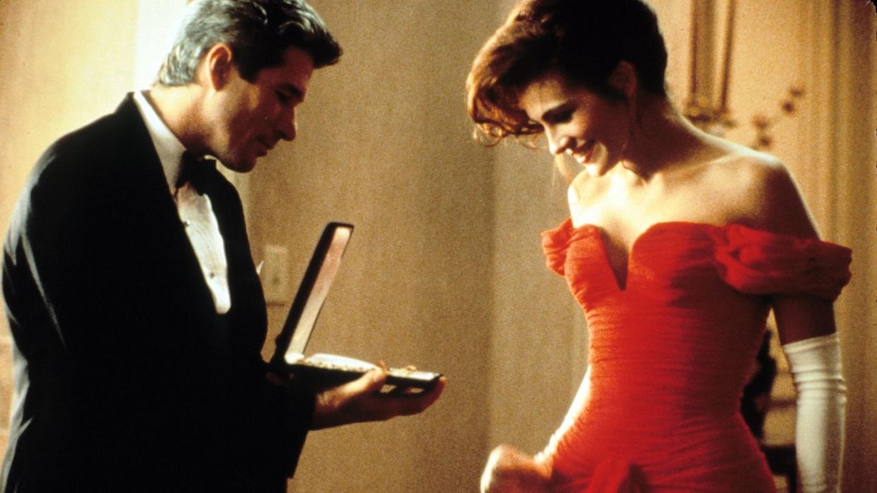 pretty woman red dress costume idea