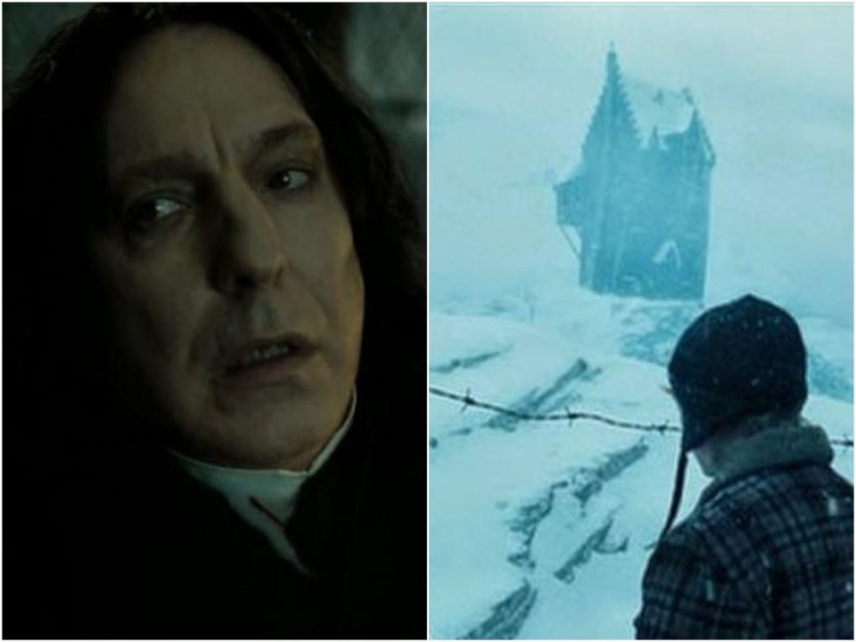 Severus Snape Shrieking Shack death