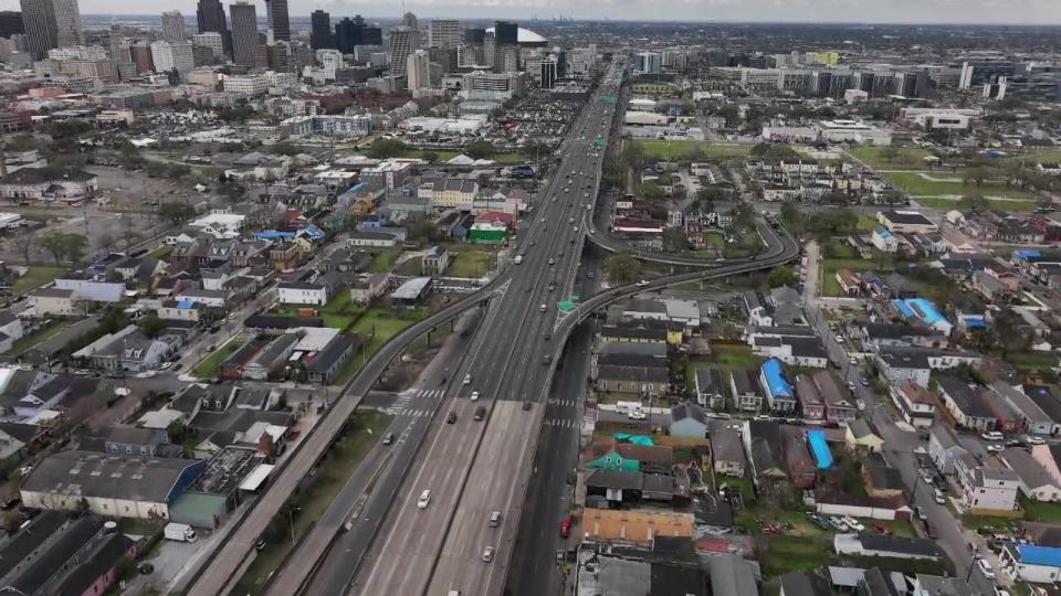 PHOTO: New Orleans' Claiborne Avenue Expressway cuts through one of the oldest African American communities in the country. (ABC News)