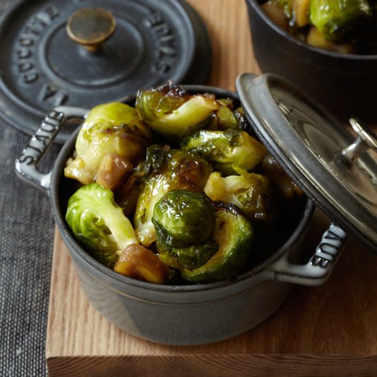 Maple-Roasted Brussels Sprouts