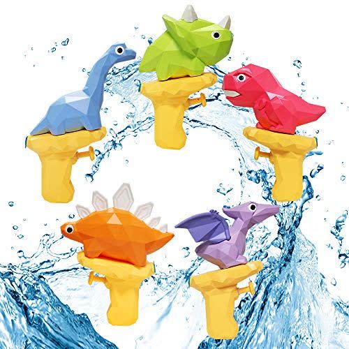 8) 5-Piece Water Squirt Guns for Kids