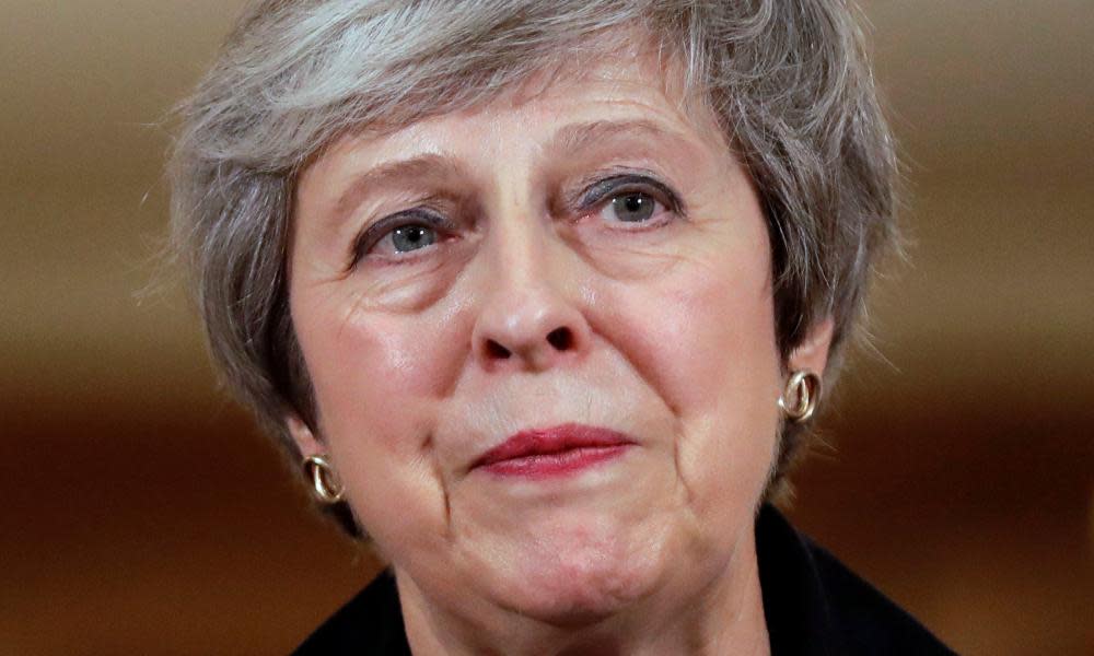 ‘Possibly the calmest person in British politics?’ Theresa May gives a press conference on her Brexit plans. 