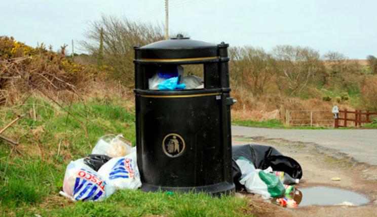 The Government is cracking down on litter and litter louts (Geograph)