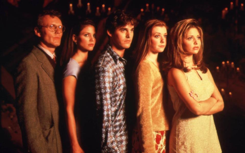 The cast of Buffy the Vampire Slayer