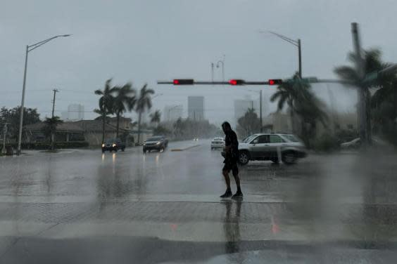 Residents in parts of three US states – including Florida – are under evacuation orders (Getty)