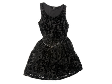 Forever 21 Velvet Flowers Dress