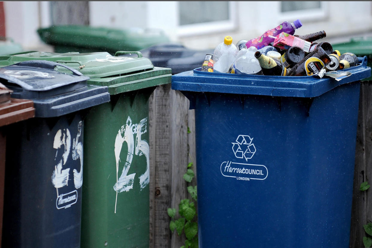 London boroughs have among the worst rates of recycling in UK: Anthony Devlin/PA Wire