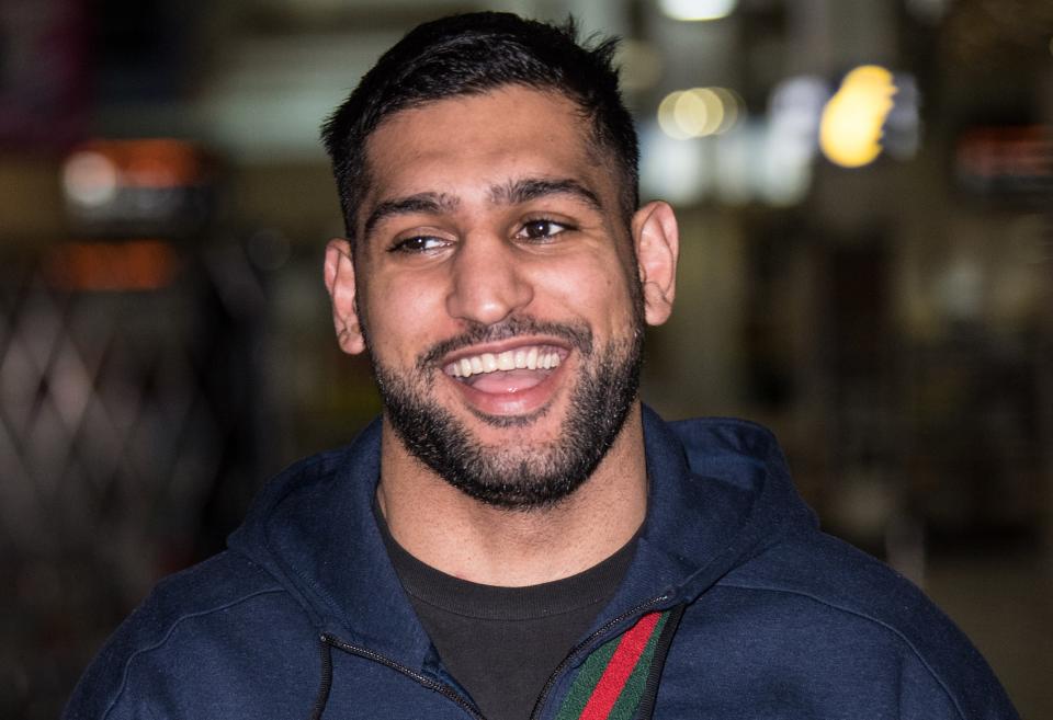 Amir touched down in Brisbane last night. Copyright: [Rex]