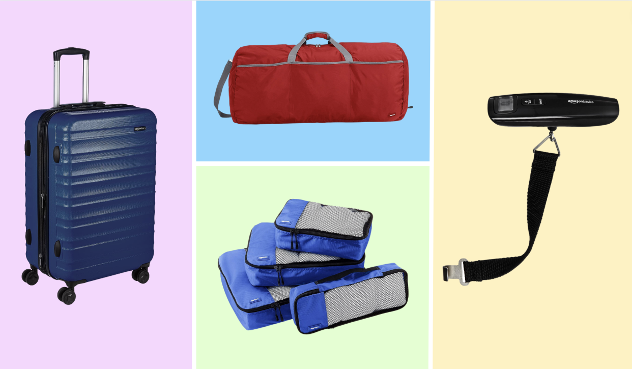 assorted travel products