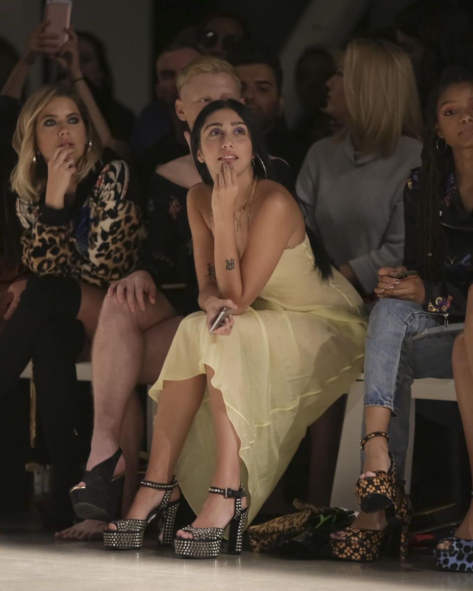 Lourdes Leon attends the Jeremy Scott 2018 Spring/Summer Presentation on Friday, Sept. 8, 2017, in New York. (Photo: Brent N. Clarke/Invision/AP)